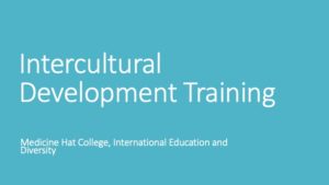 Training on How to Be Culturally Aware
